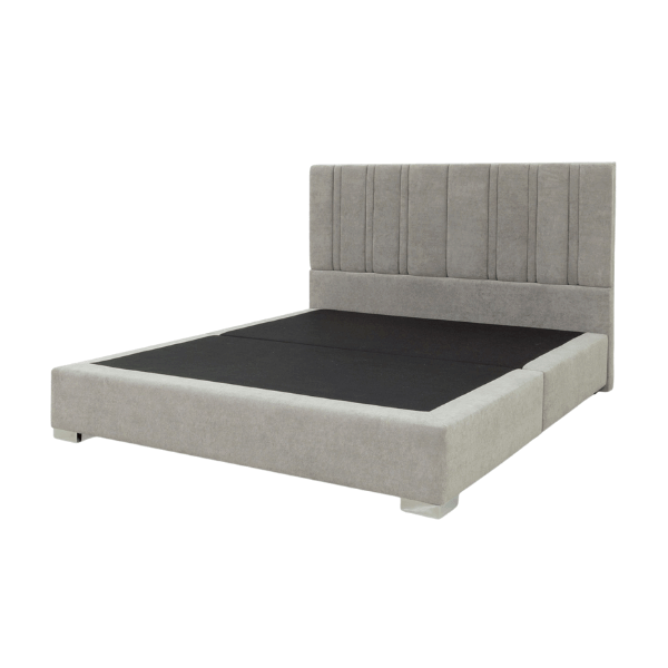 ฐานรองหัวเตียง 6 ฟุต WISDOM DESIGN FURNITURE รุ่น LEO สีเทา